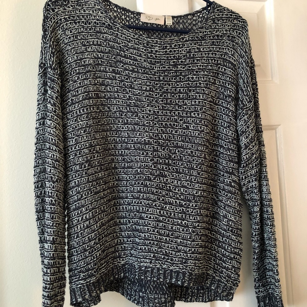 Slouchy Navy sweater